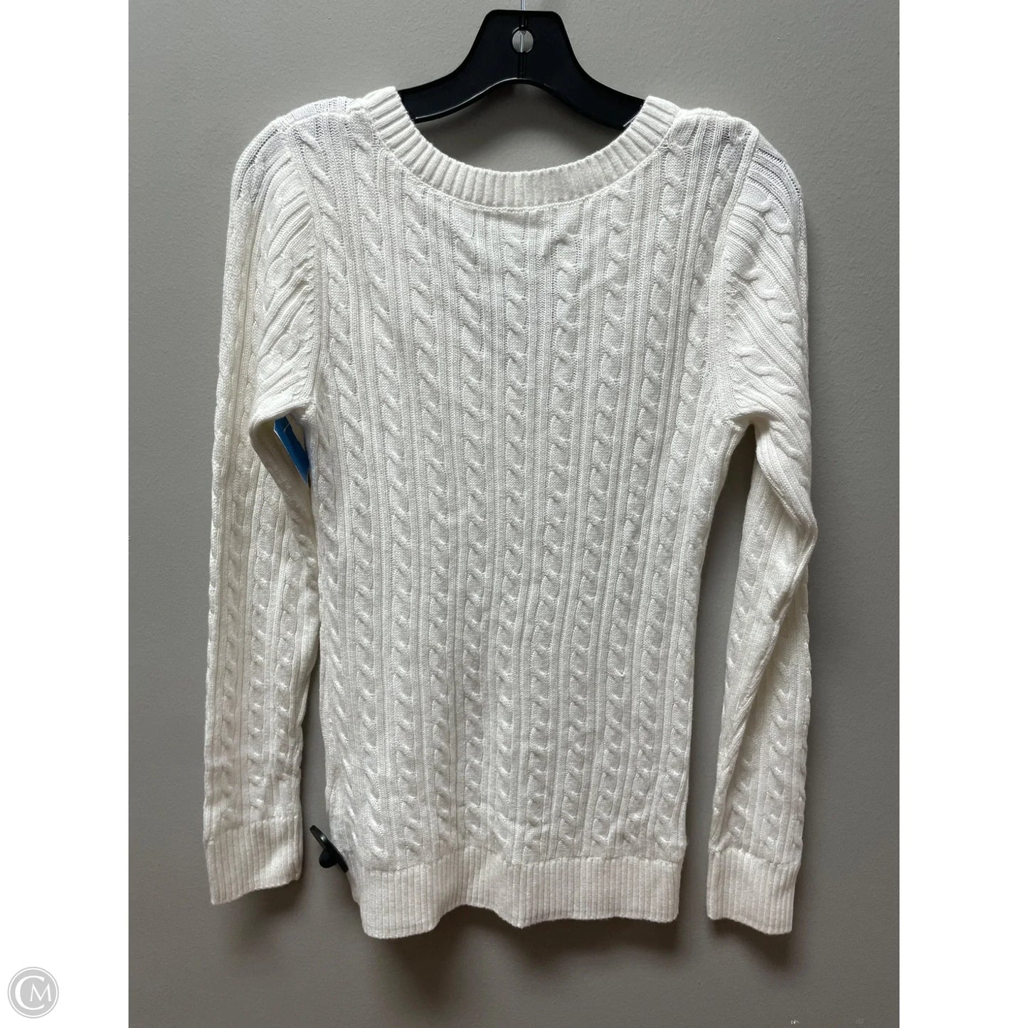 Sweater By Hollister In Cream, Size: M