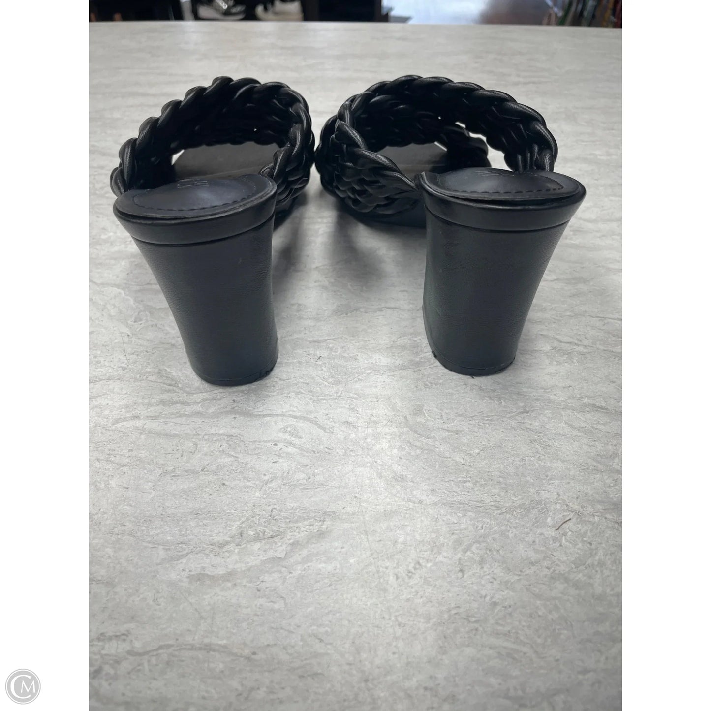 Sandals Heels Block By Anne Klein In Black, Size: 6.5