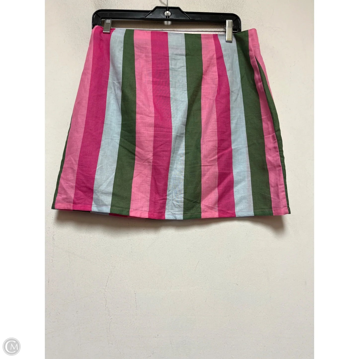 Skirt Mini & Short By Zara In Green & Pink, Size: 12
