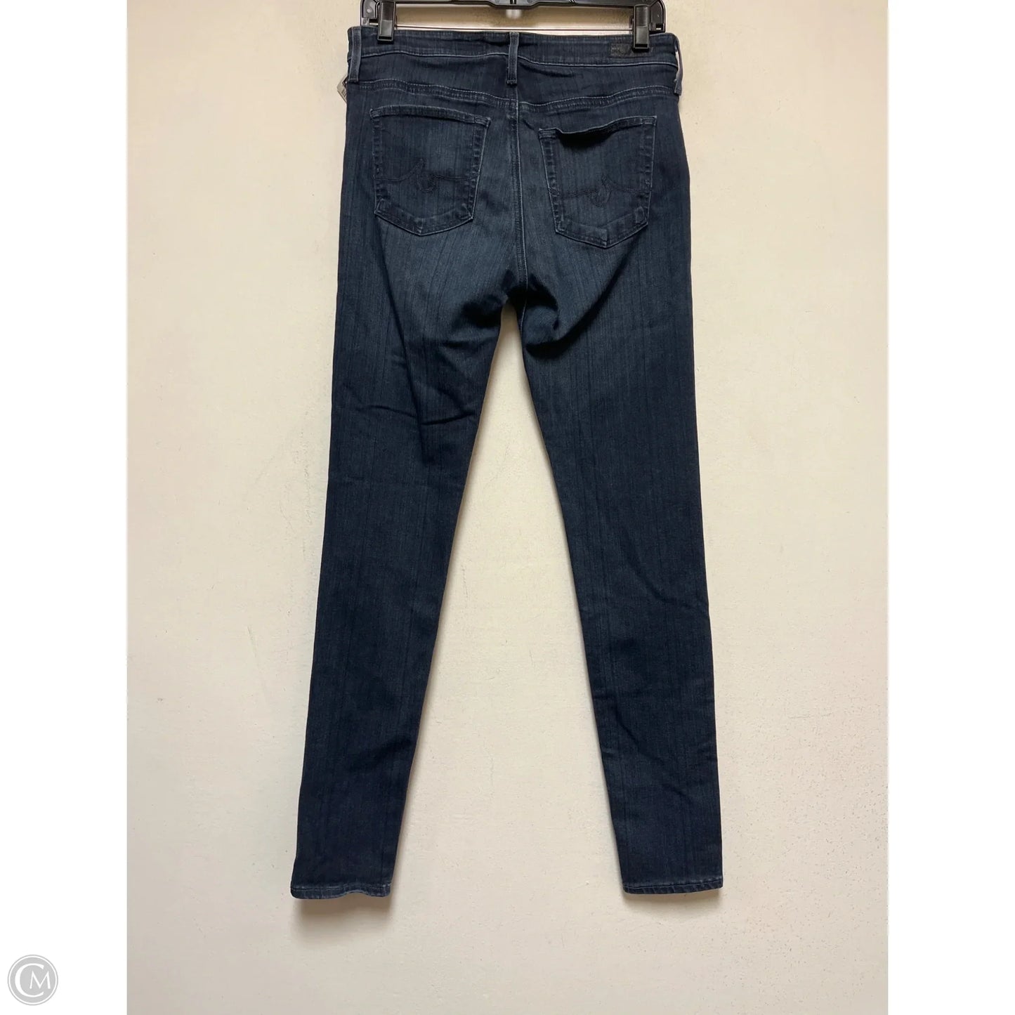 Jeans Skinny By Adriano Goldschmied In Blue Denim, Size: 6