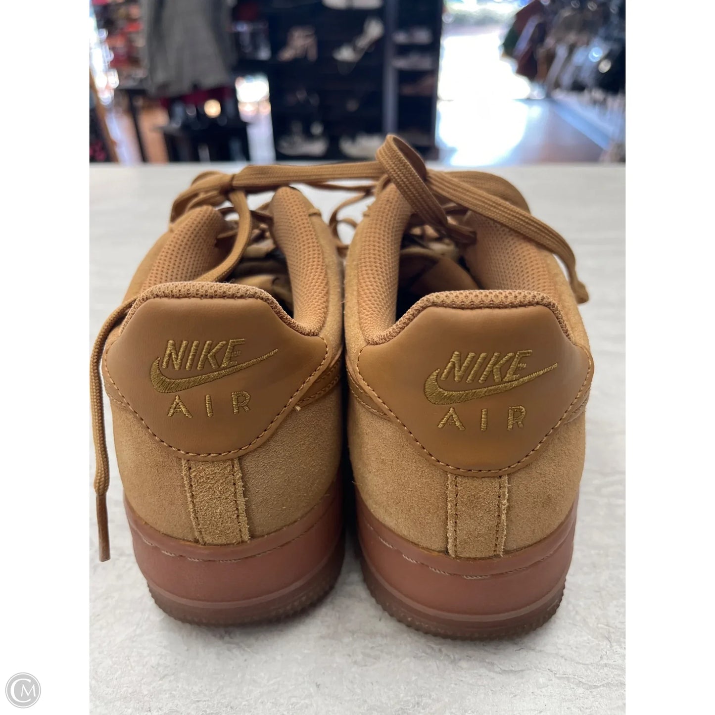 Shoes Sneakers By Nike In Tan, Size: 8.5