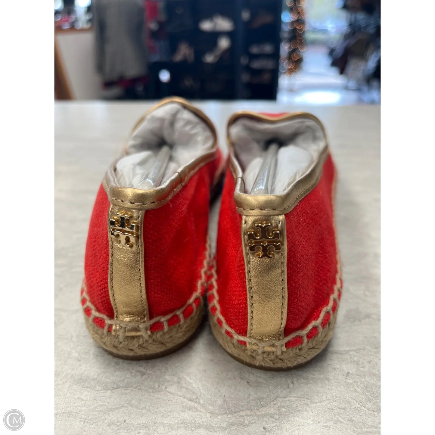 Shoes Designer By Tory Burch In Red, Size: 9