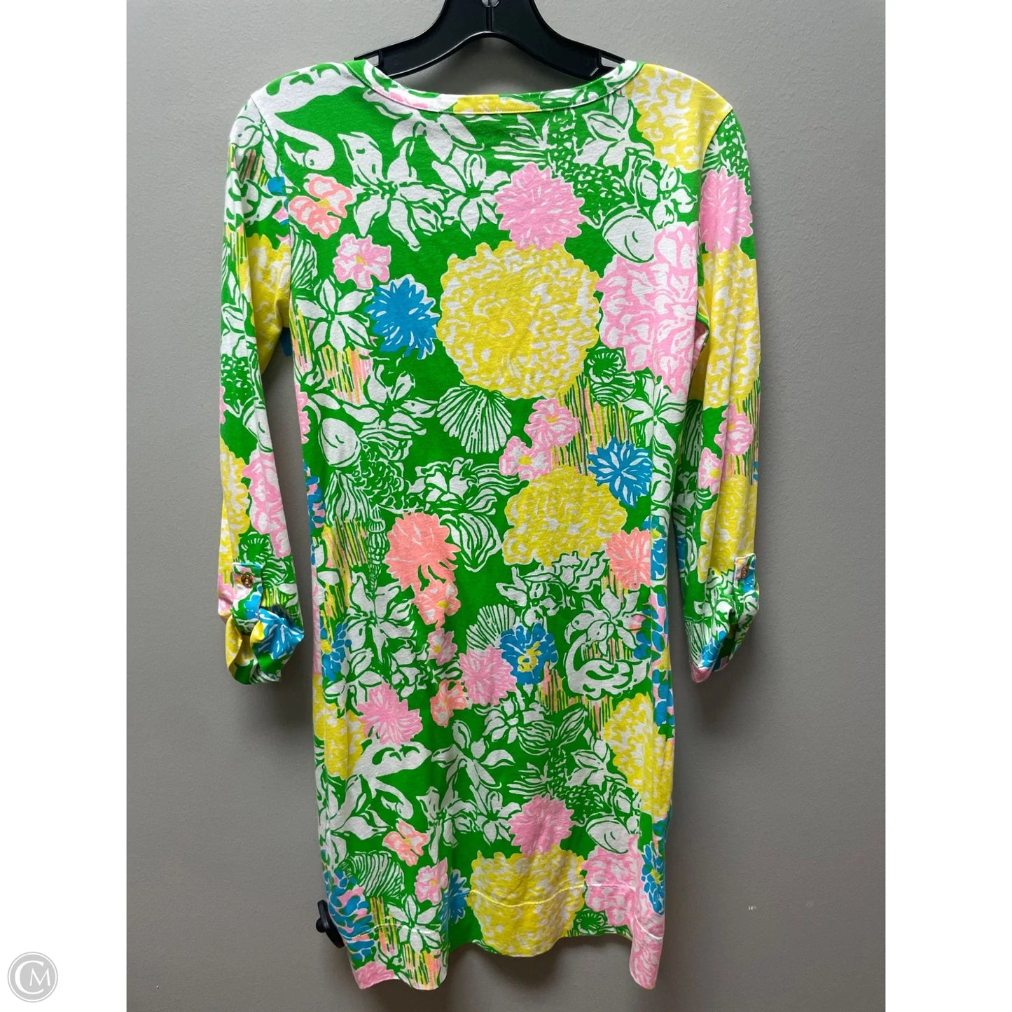 Dress Designer By Lilly Pulitzer In Floral Print, Size: Xs