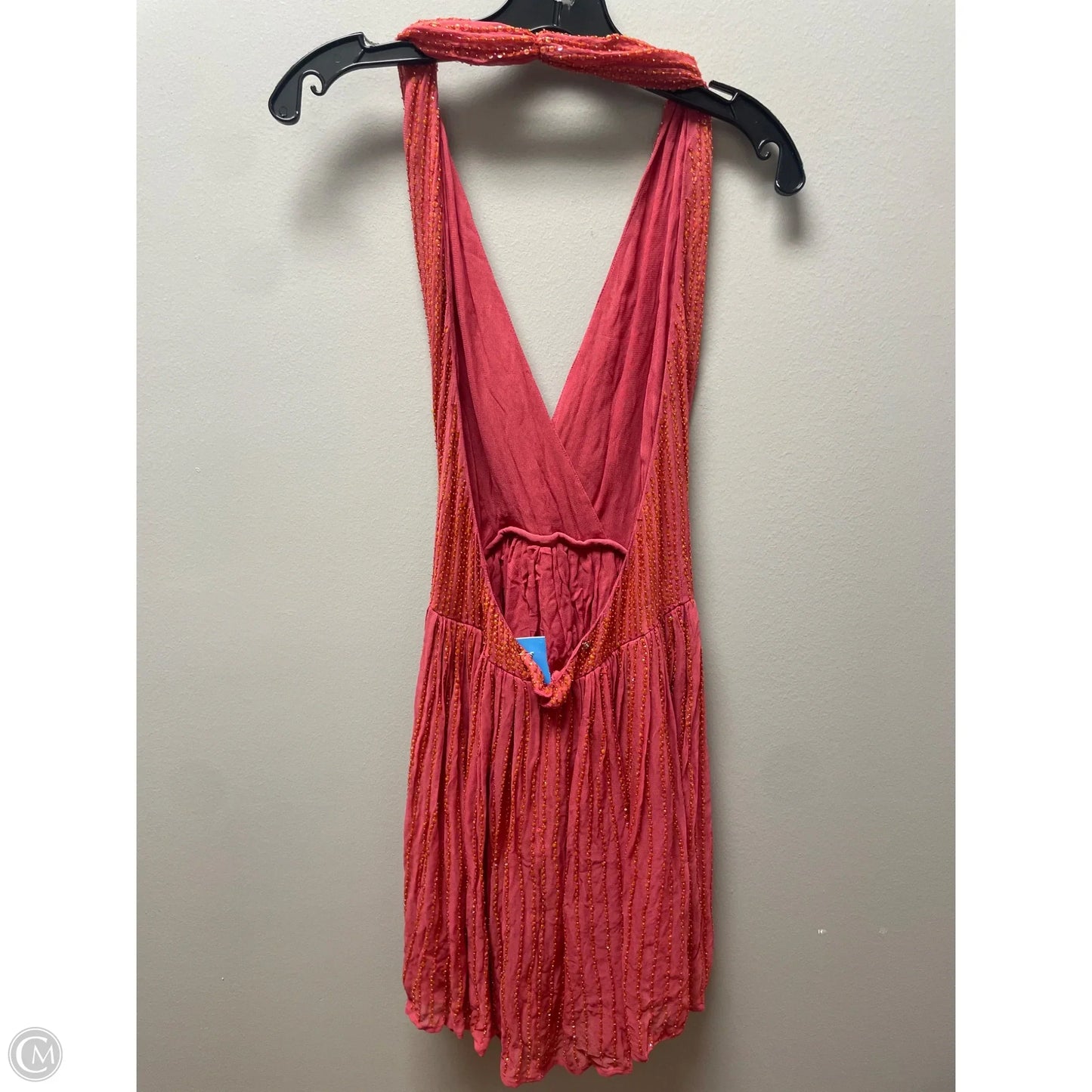 Dress Casual Short By Chelsea And Violet In Orange & Red, Size: S