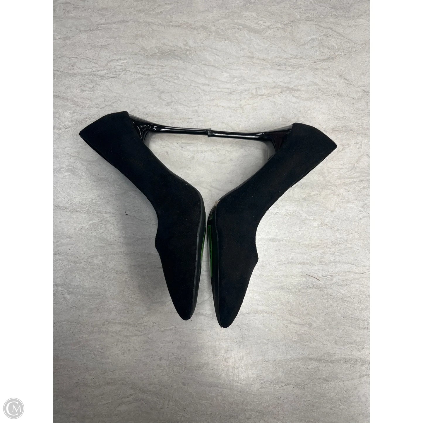 Sandals Heels Stiletto By Clothes Mentor In Black, Size: 8.5