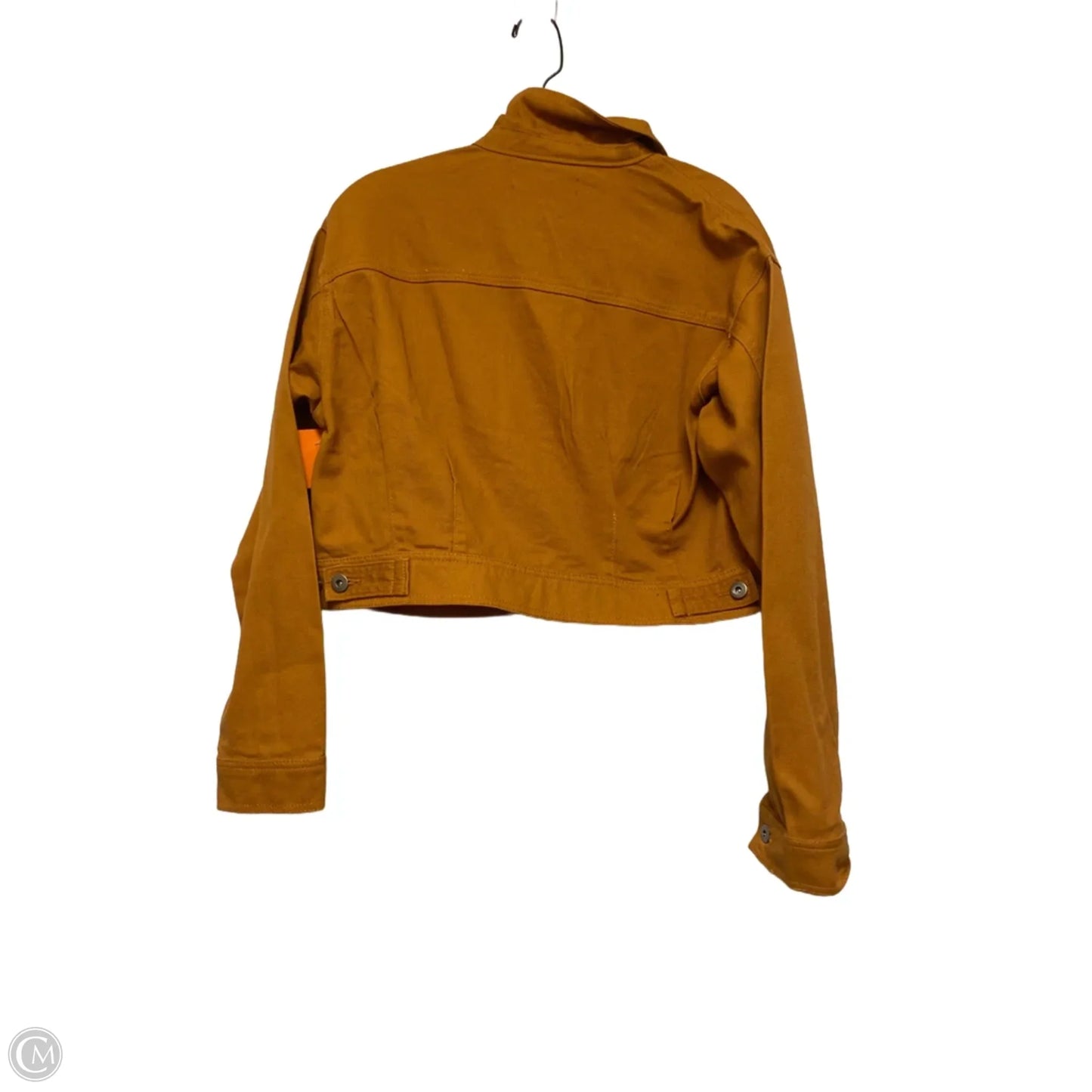 Jacket Denim By Forever 21 In Tan Denim, Size: S