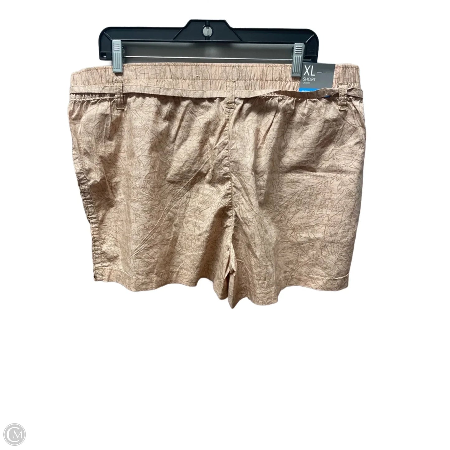Athletic Shorts By Columbia In Tan, Size: Xl