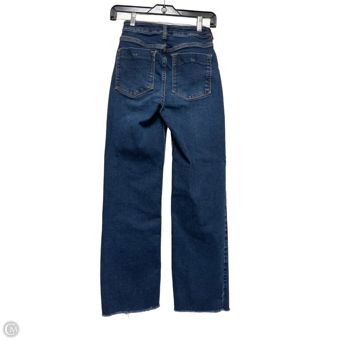 Jeans Straight By Pilcro In Blue Denim, Size: 4