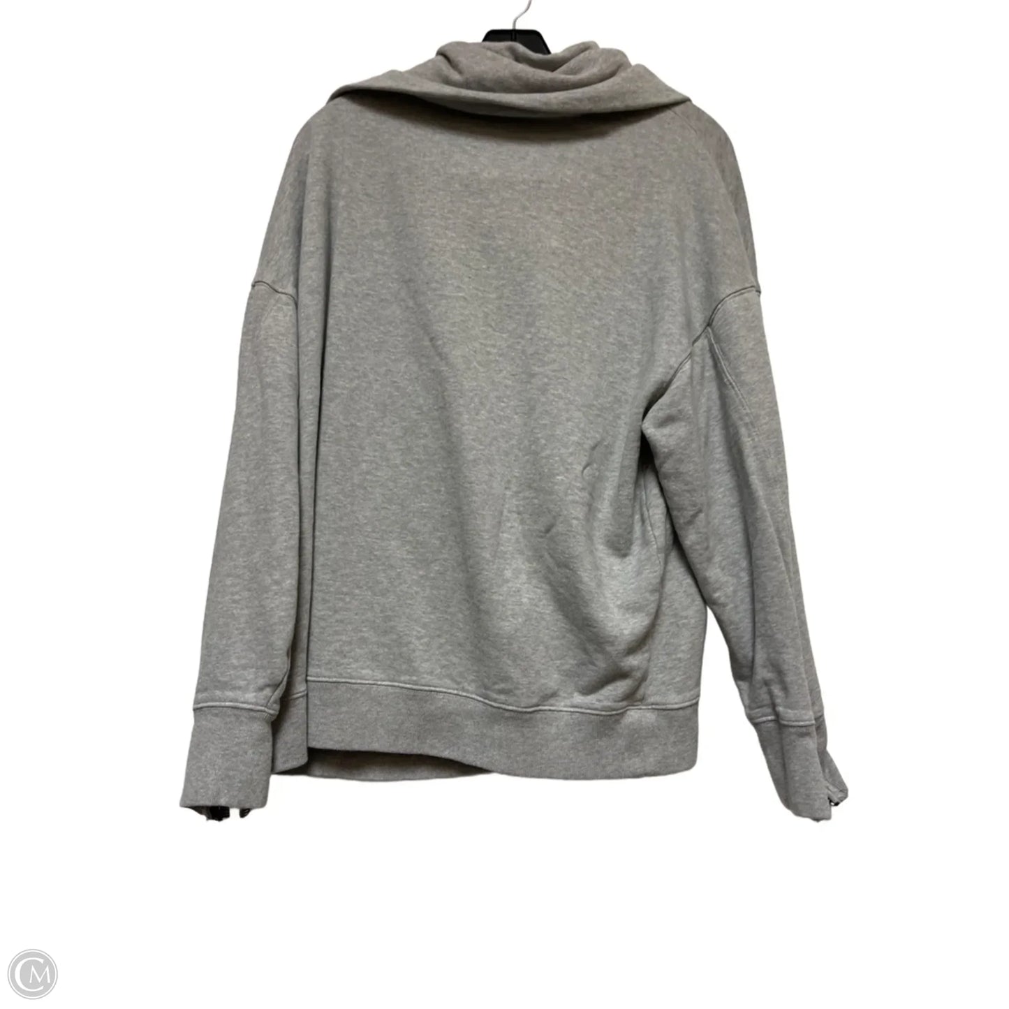 Top Long Sleeve Designer By All Saints In Grey, Size: M