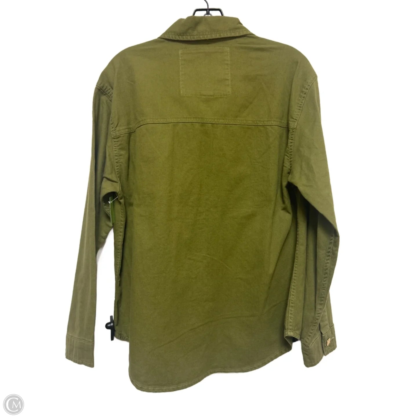 Jacket Shirt By Michael By Michael Kors In Green, Size: M