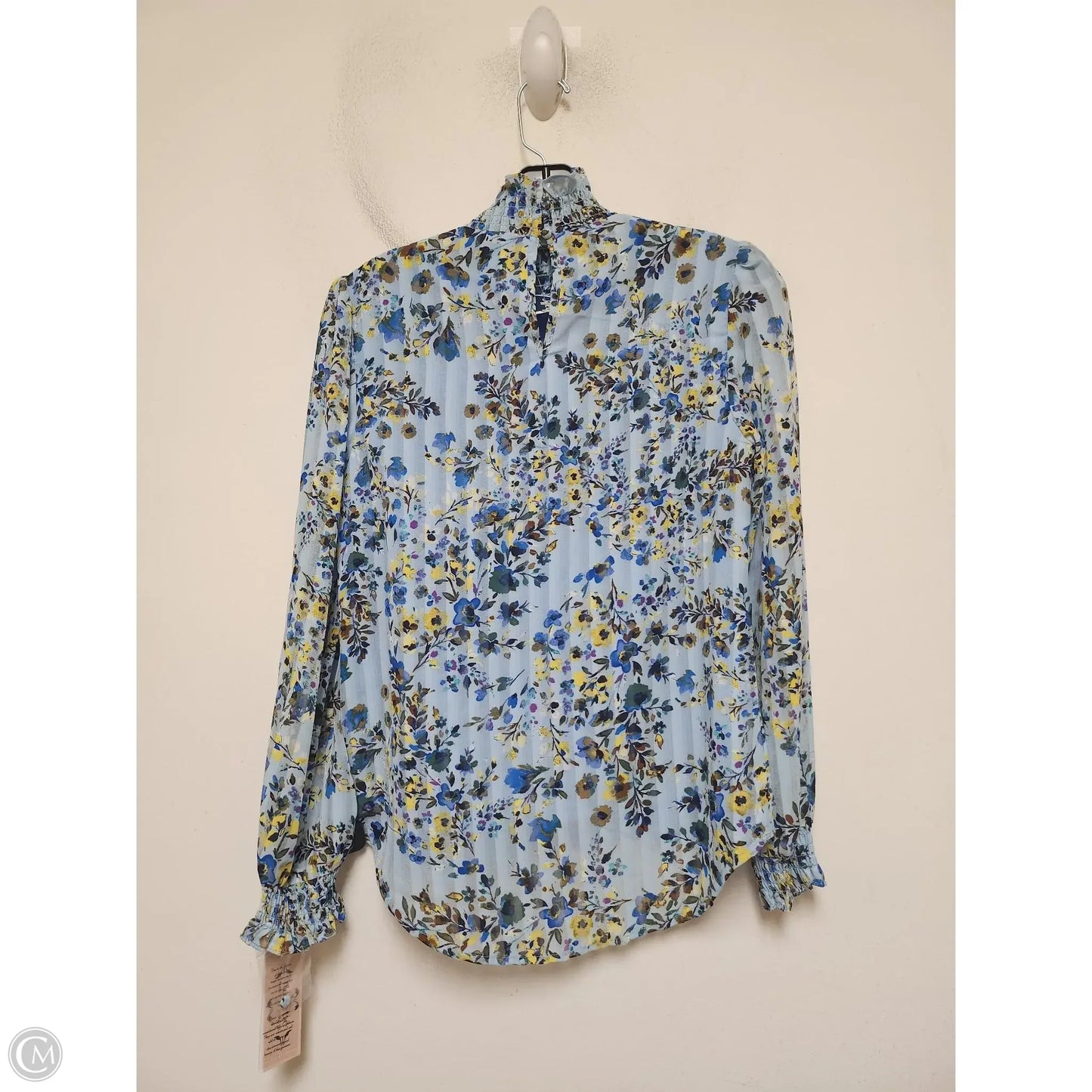 Top Long Sleeve By Nanette By Nanette Lepore In Floral Print, Size: Xs