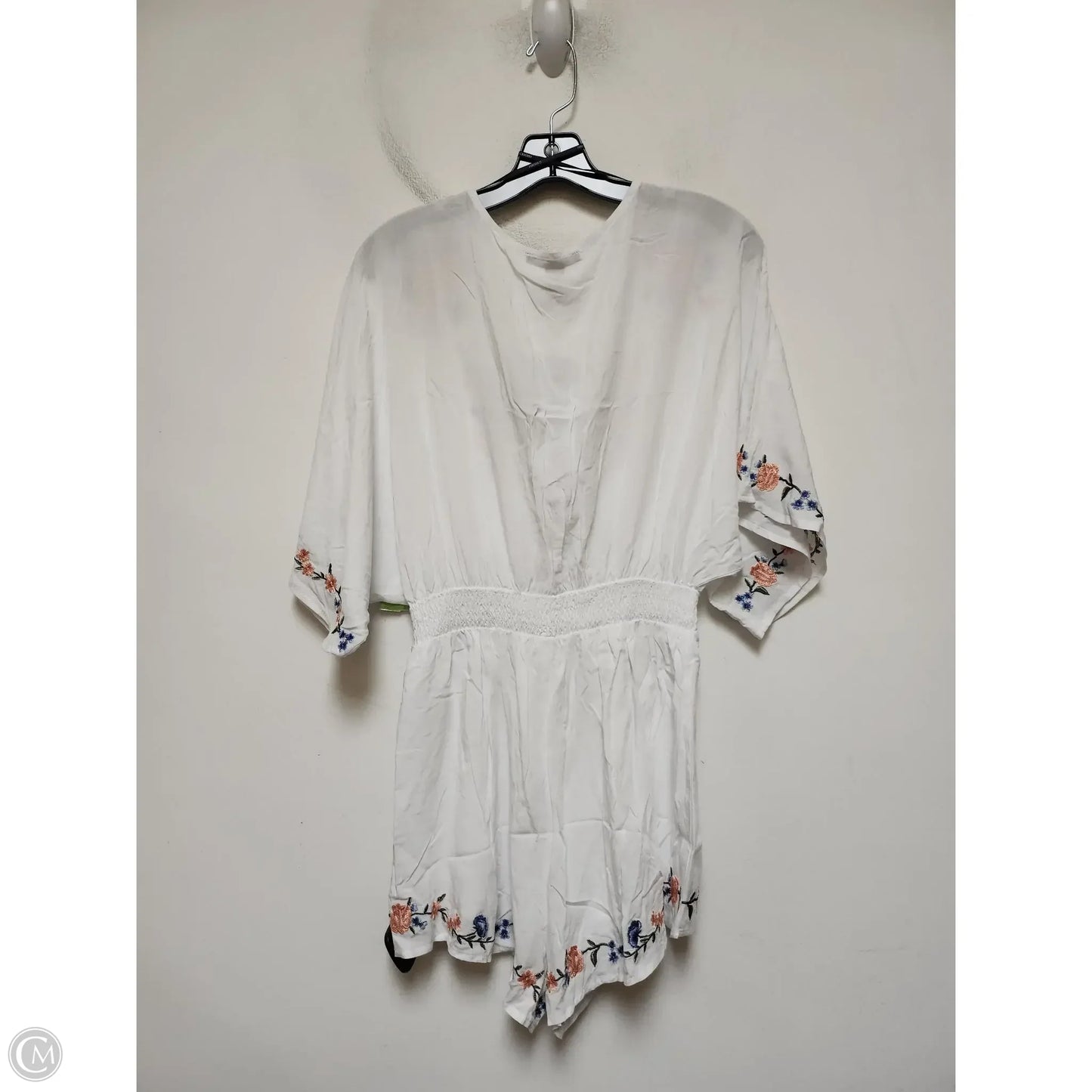 Romper By Forever 21 In White, Size: M