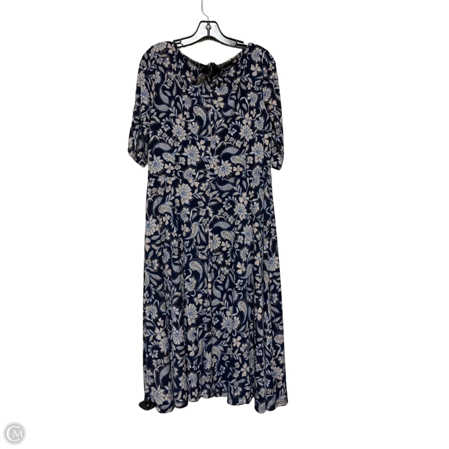 Dress Casual Midi By Jessica Howard In Floral Print, Size: Xl