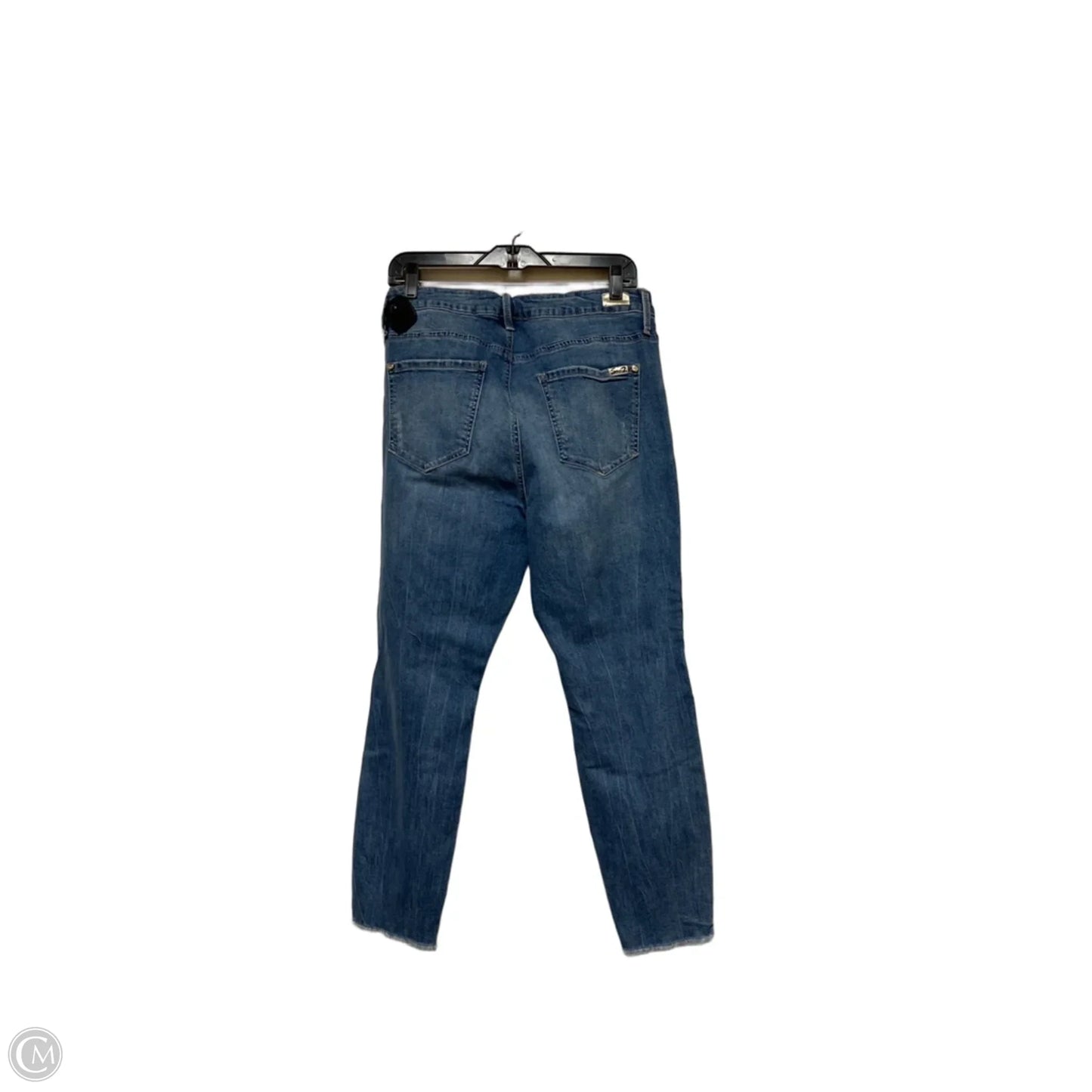Jeans Cropped By Seven 7 In Blue Denim, Size: 14