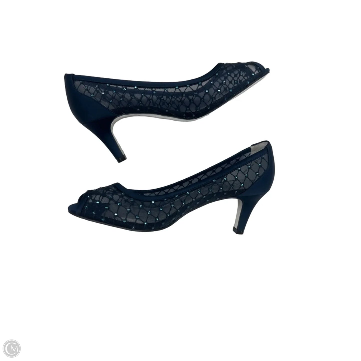Shoes Heels Kitten By Adrianna Papell In Navy, Size: 7
