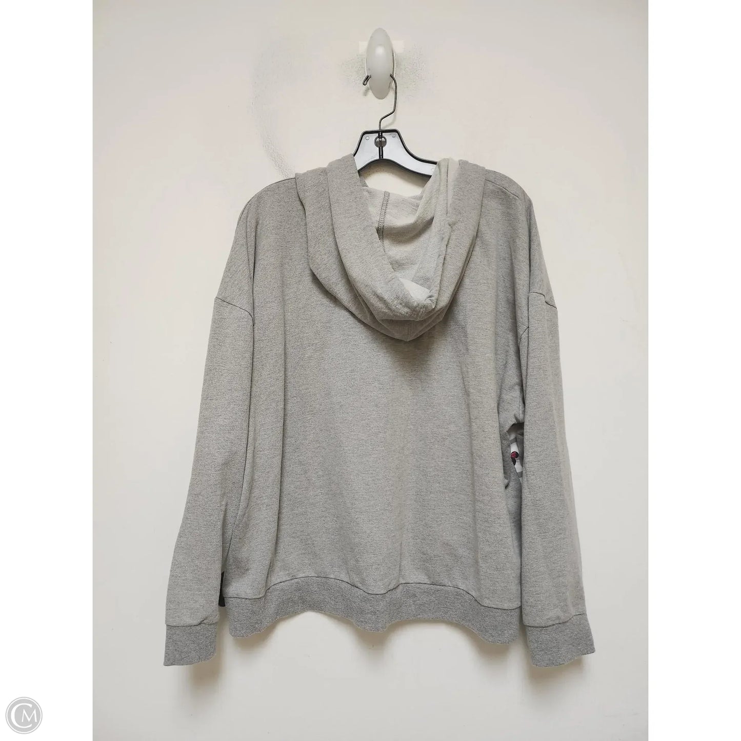 Sweatshirt Hoodie By Disney Store In Grey & Pink, Size: Xxl