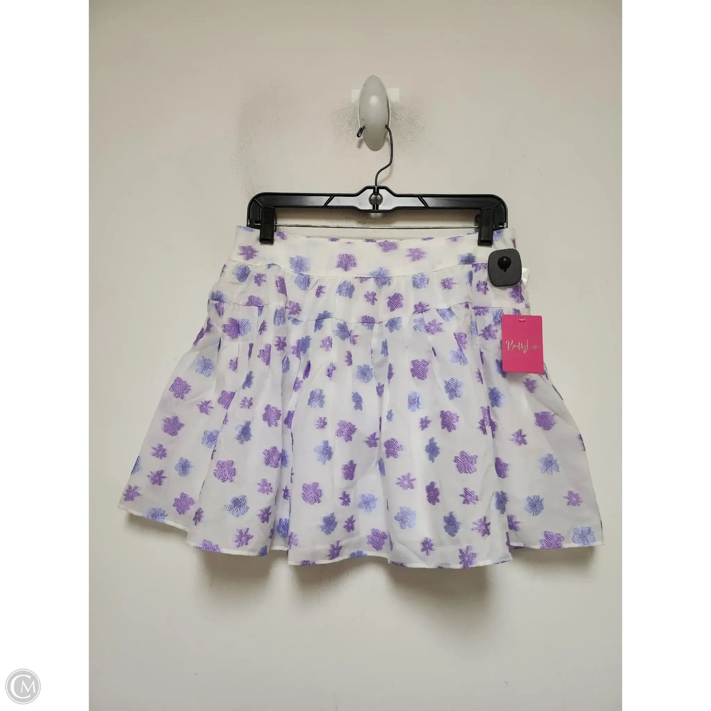 Skirt Set 2pc By Buddy Love In Blue & Purple, Size: M