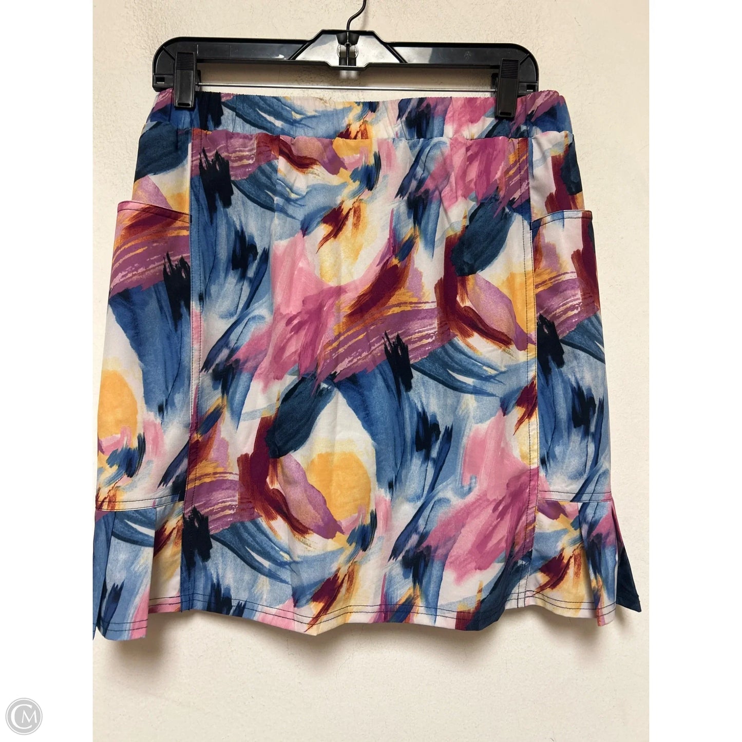 Athletic Skort By Chicos In Multi-colored, Size: 4