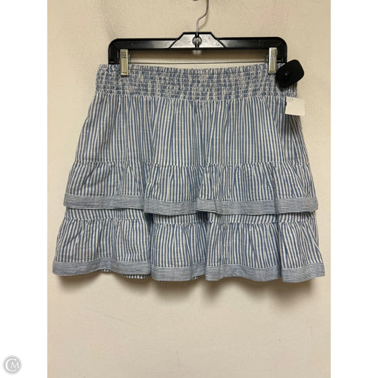 Skirt Mini & Short By Vineyard Vines In Striped Pattern, Size: 12