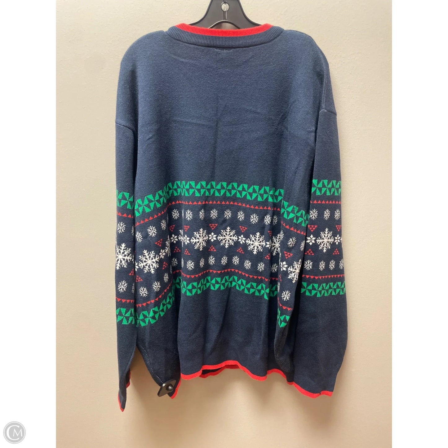 Sweater By Disney Store In Blue & Red, Size: 3x