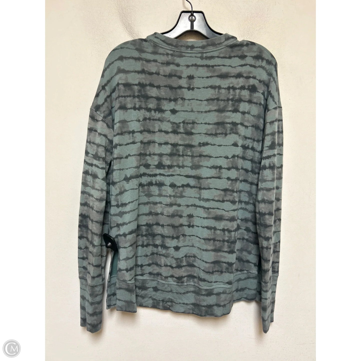 Athletic Top Long Sleeve Crewneck By Athleta In Tie Dye Print, Size: Xs