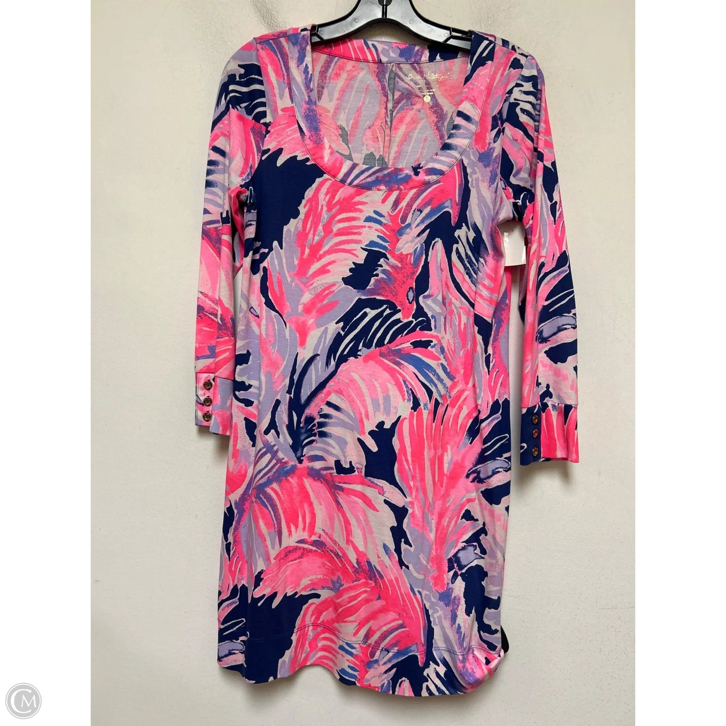 Dress Designer By Lilly Pulitzer In Blue & Pink, Size: S