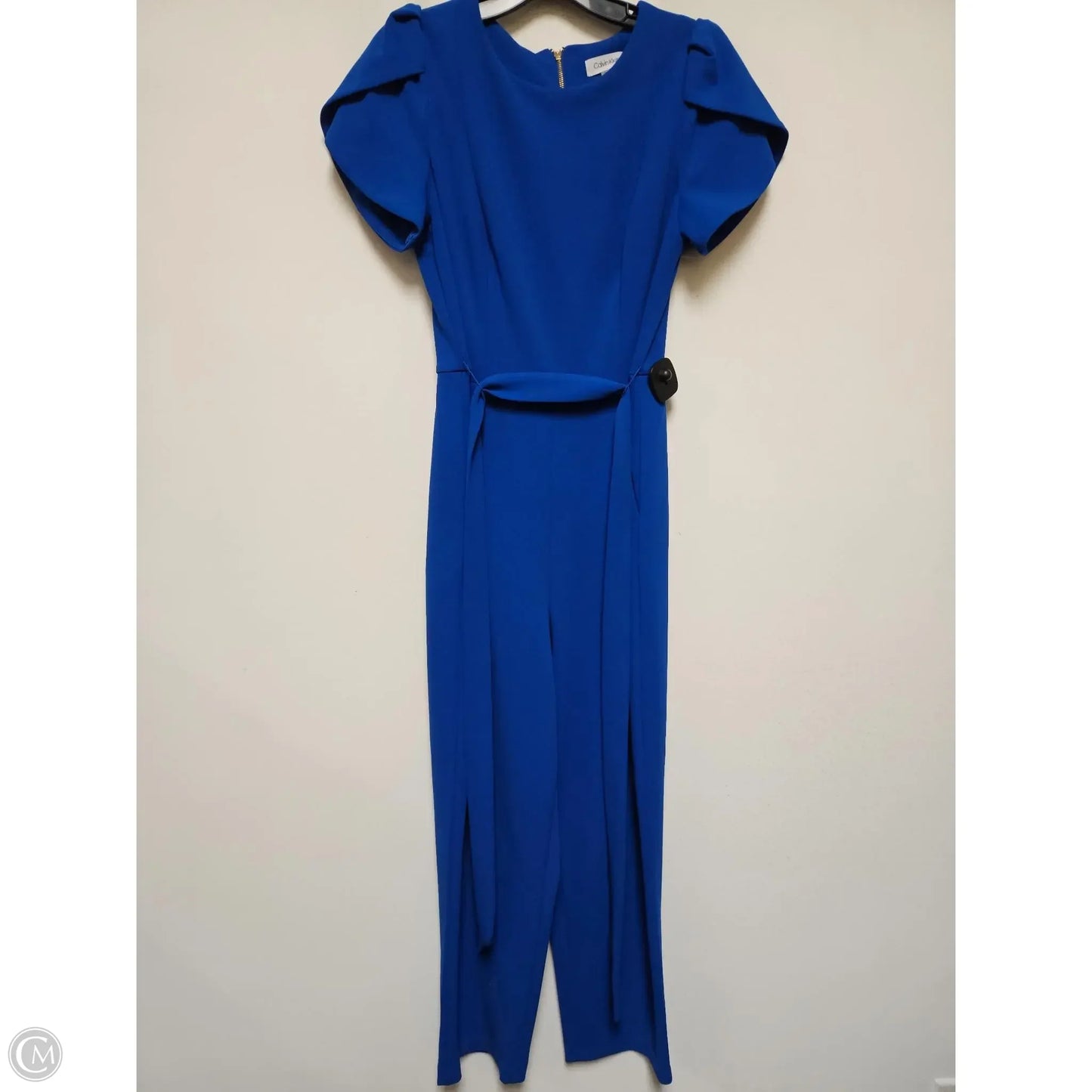 Jumpsuit By Calvin Klein In Blue, Size: M