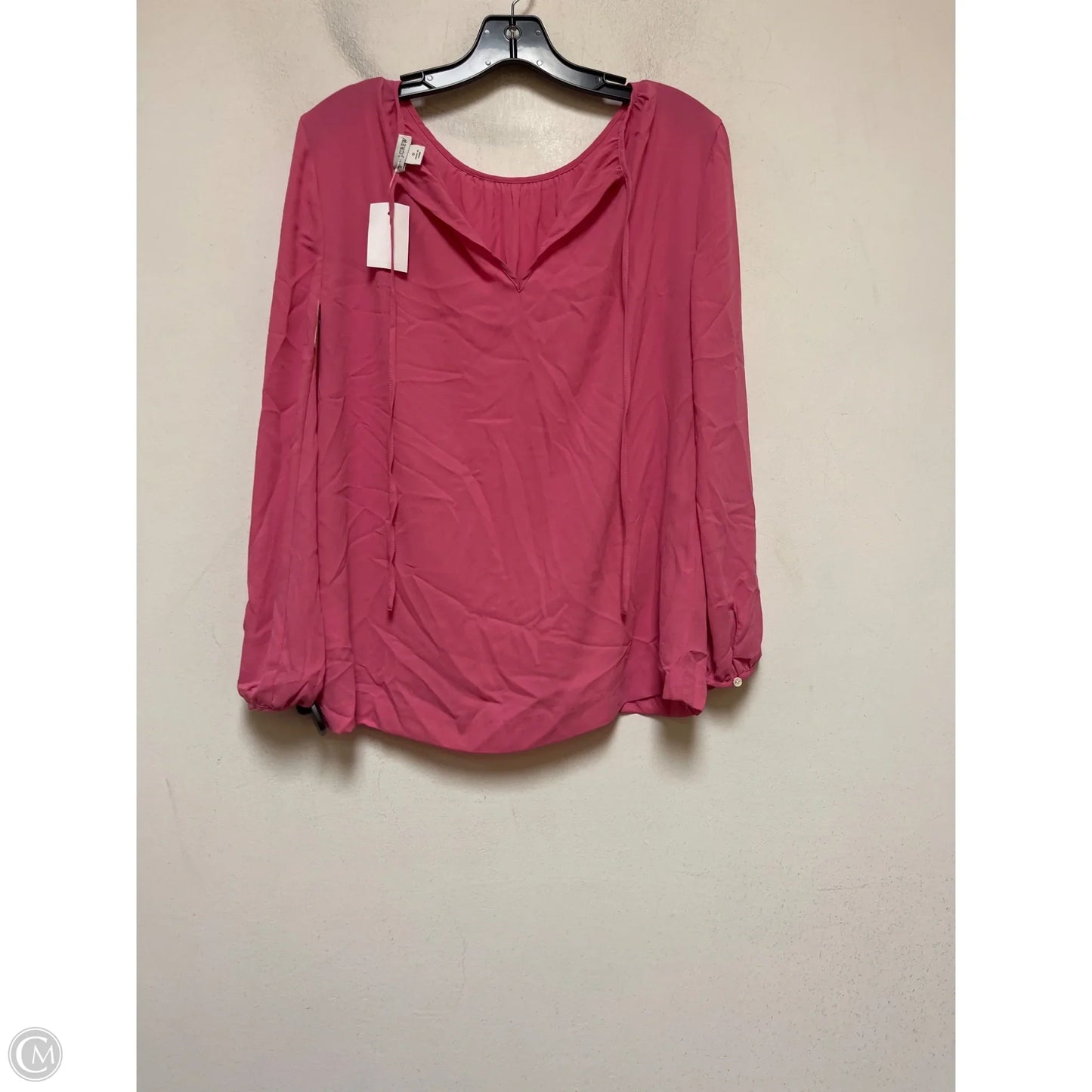 Top Long Sleeve By J. Crew In Pink, Size: Xs