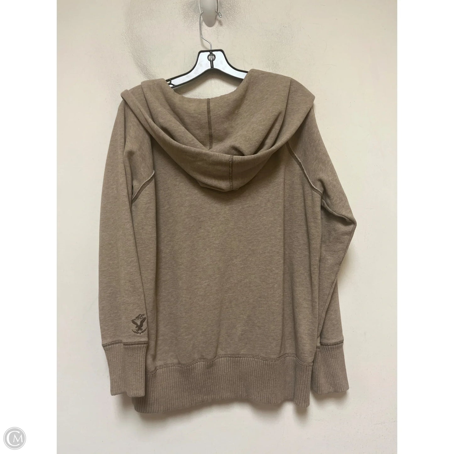 Sweatshirt Hoodie By American Eagle In Brown, Size: Xxl