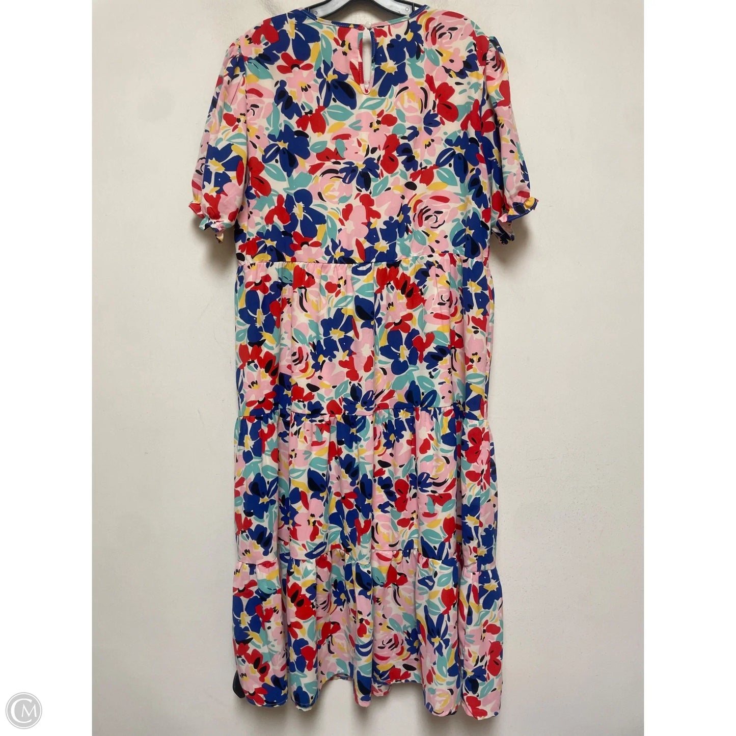 Dress Casual Midi By Prettygarden In Floral Print, Size: L