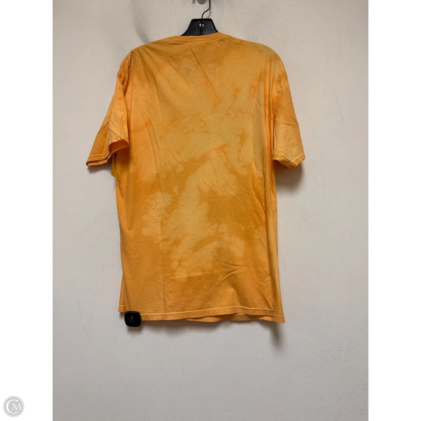 Top Short Sleeve Basic By Disney In Orange, Size: L