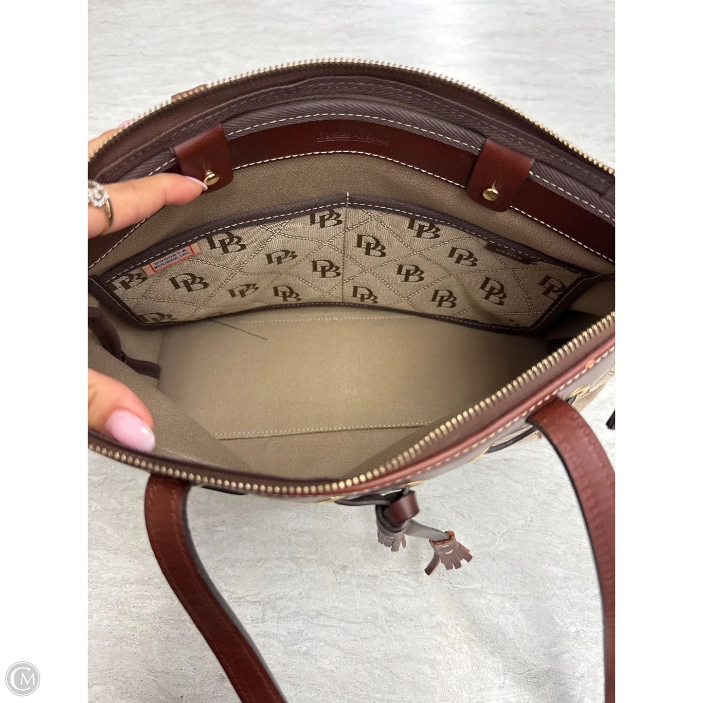 Handbag Designer By Dooney And Bourke, Size: Medium