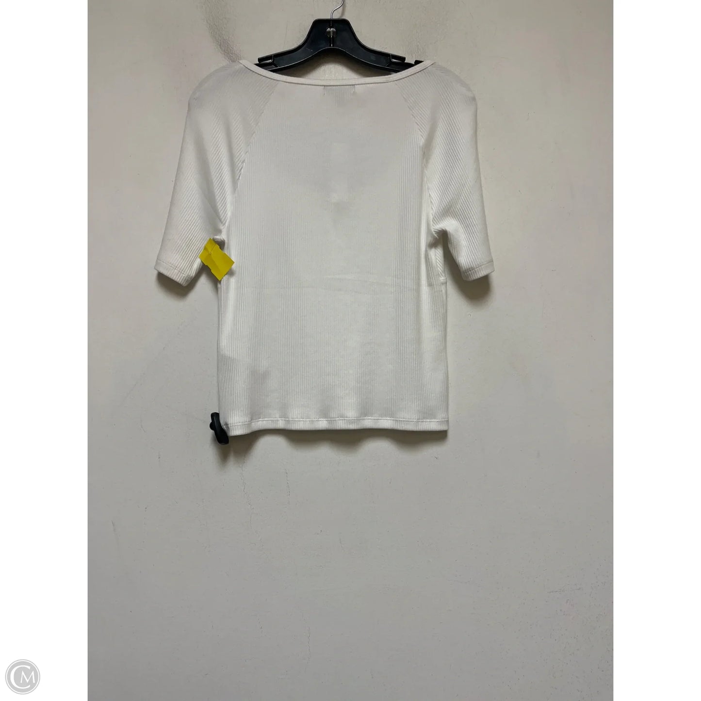 Top Short Sleeve By J. Crew In White, Size: M