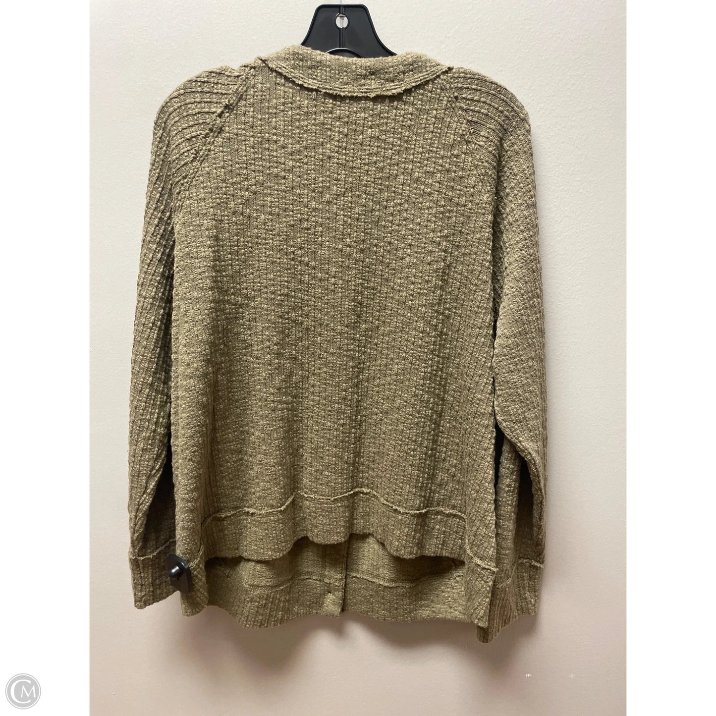 Top Long Sleeve By Two By Vince Camuto In Green, Size: Xxl
