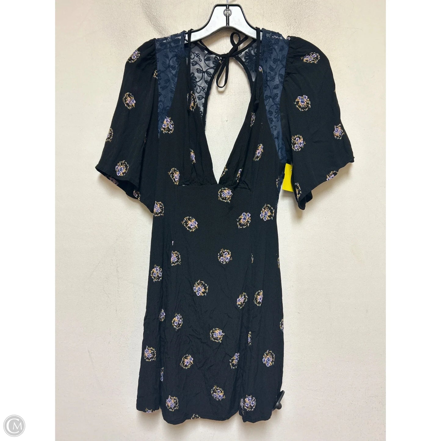 Dress Casual Short By Free People In Black & Blue, Size: Xs