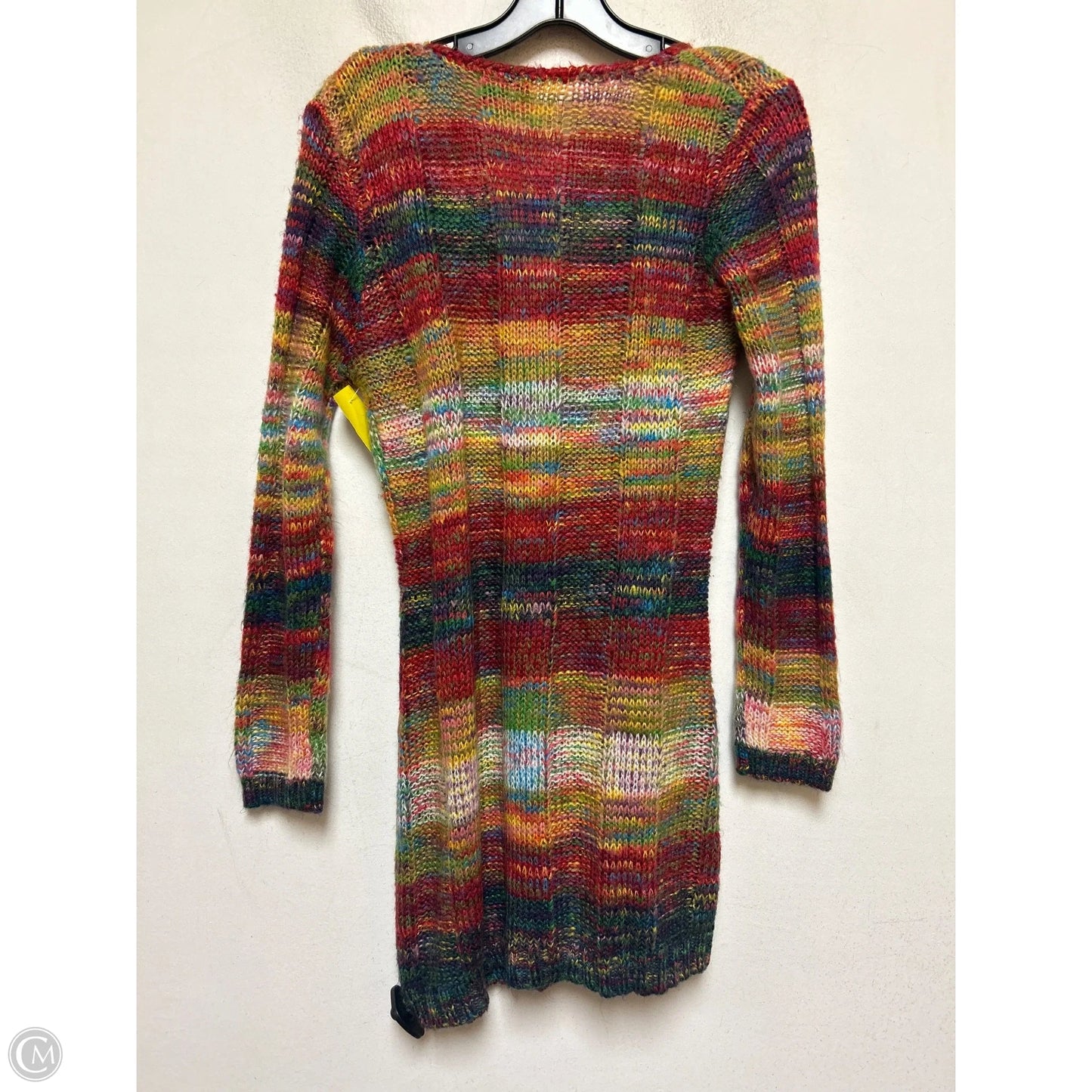 Dress Sweater By Ultra Flirt In Multi-colored, Size: L