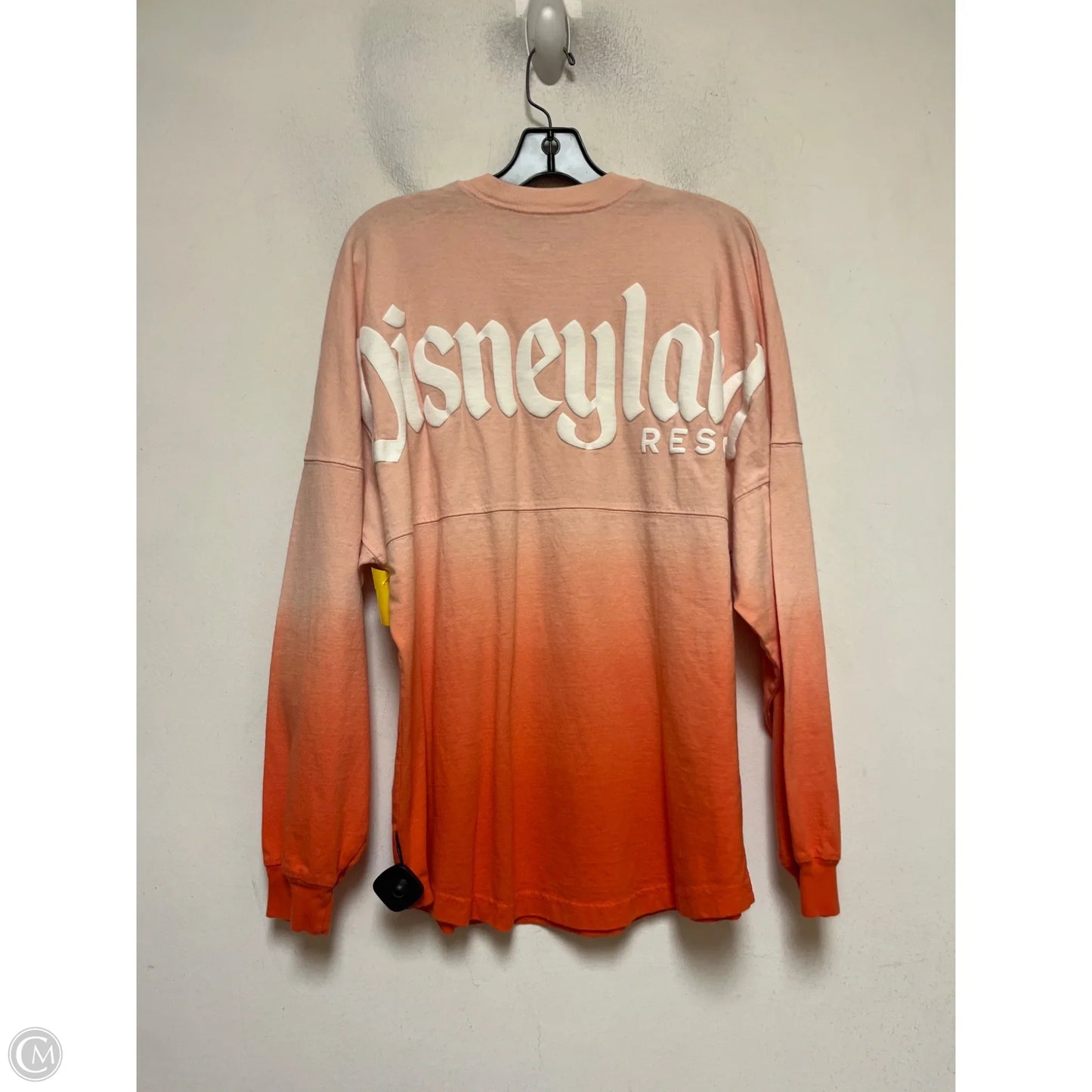 Top Long Sleeve By Disney In Ombre Print, Size: M