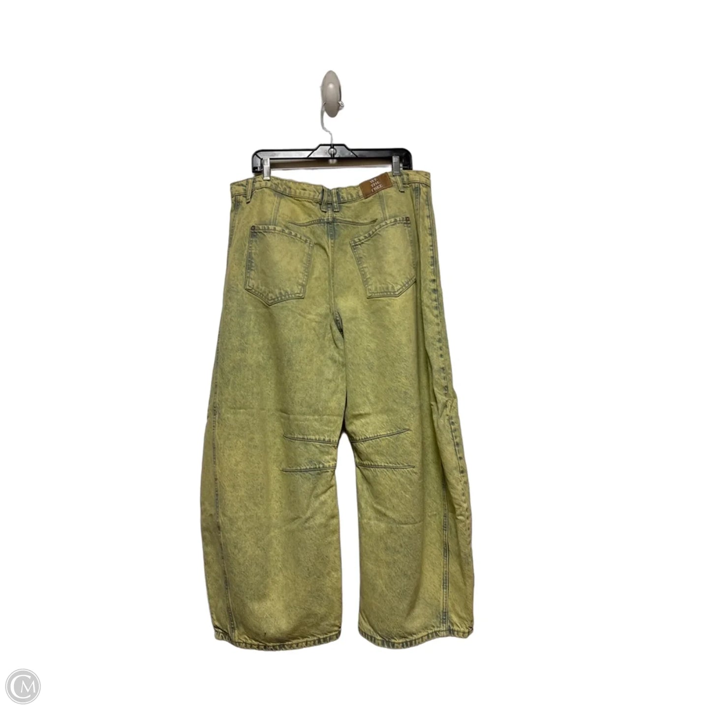 Jeans Wide Leg By We The Free In Green, Size: 10