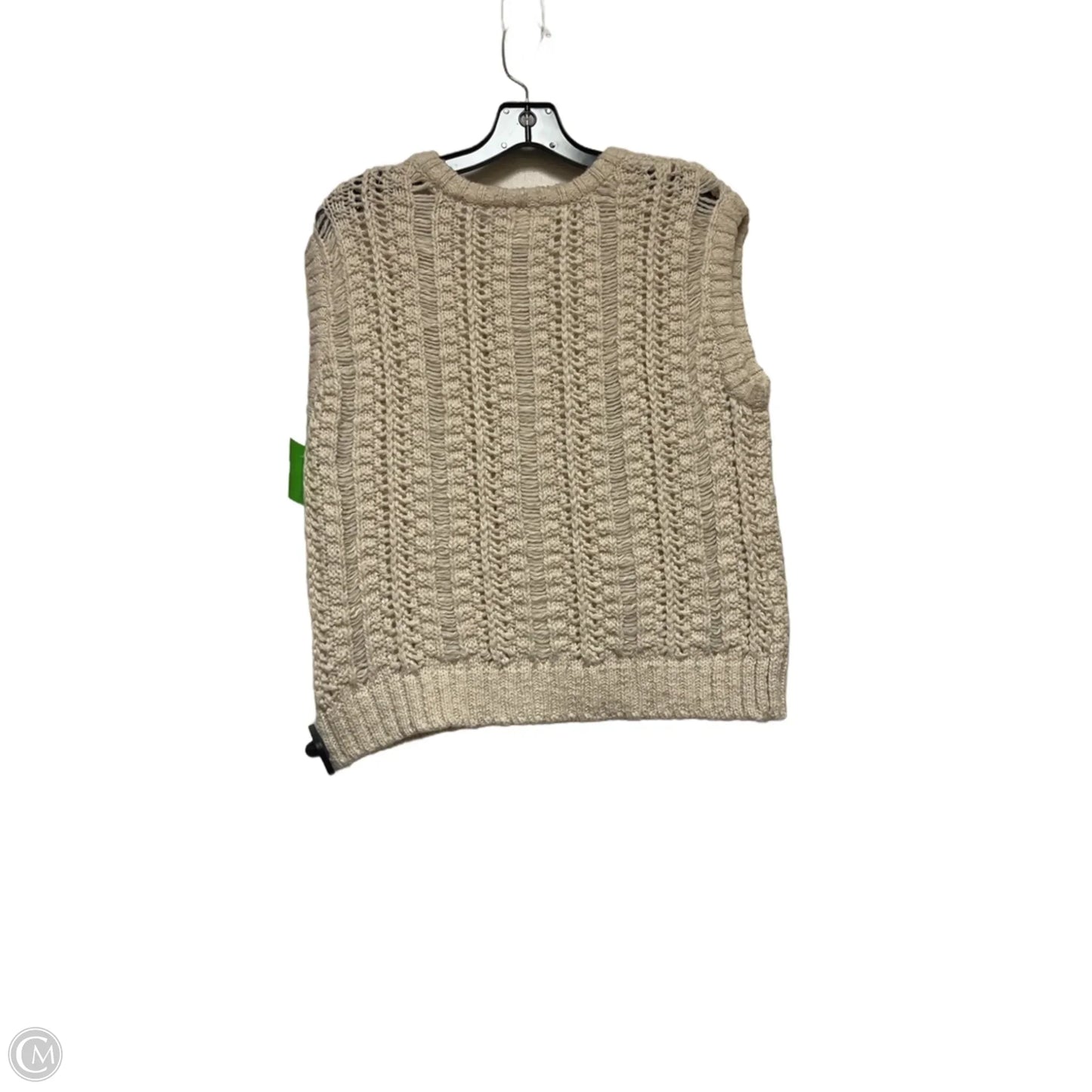 Sweater Cardigan By Ana In Cream, Size: S