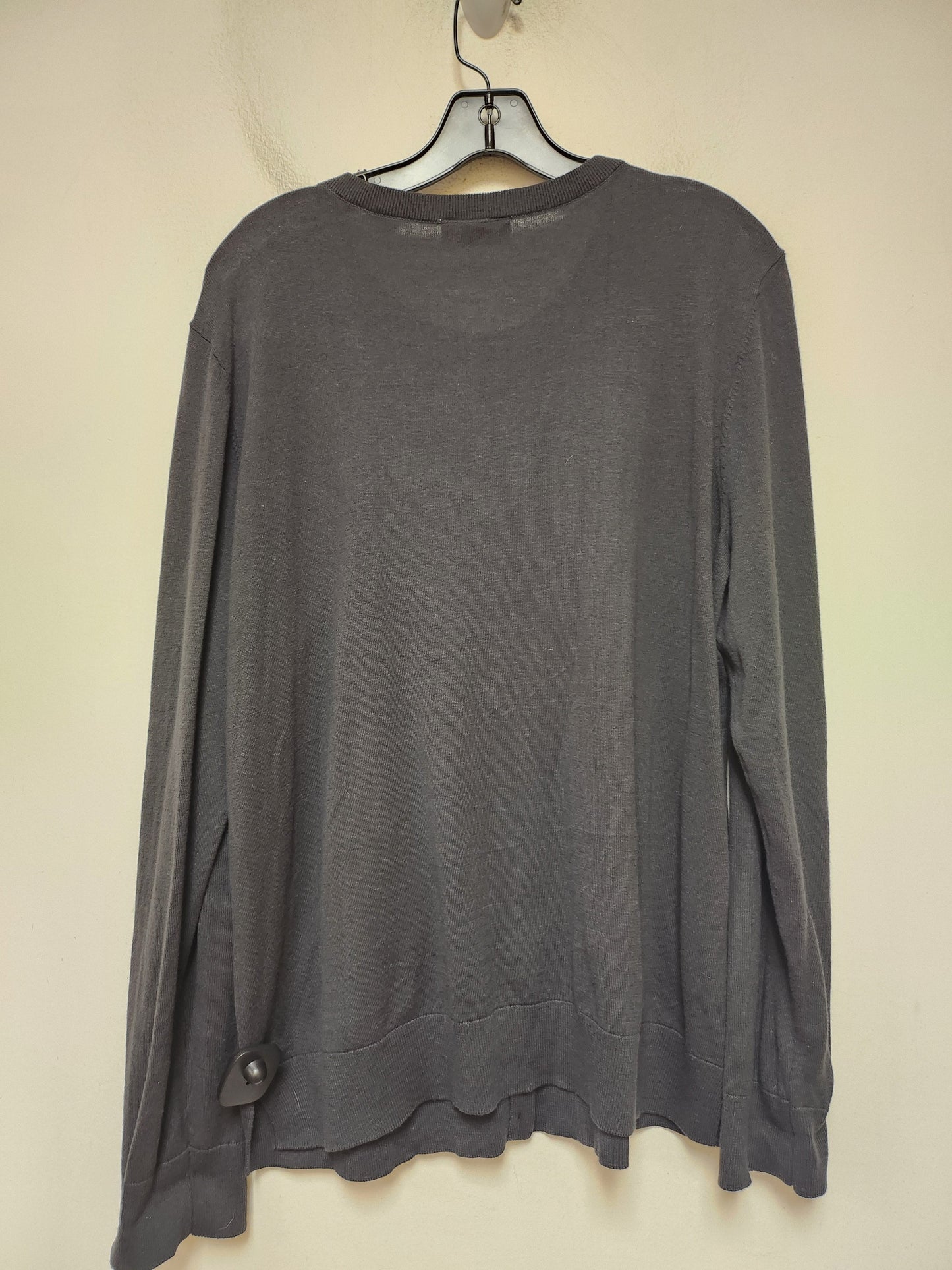 Cardigan By Loft In Grey, Size: Xl