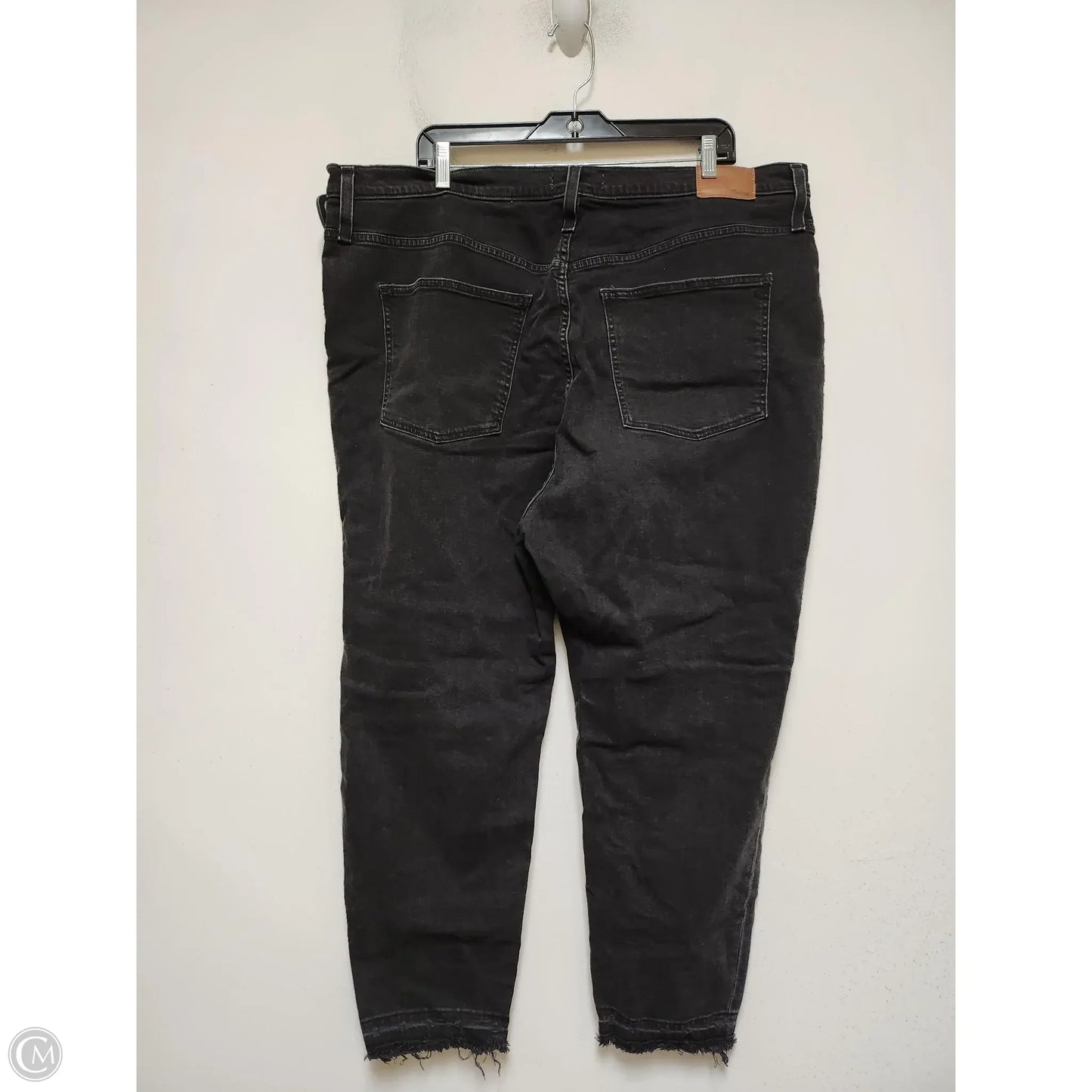 Jeans Skinny By Madewell In Black, Size: 14