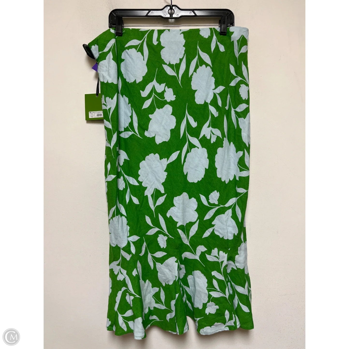 Skirt Midi By Target-designer In Green, Size: Xl