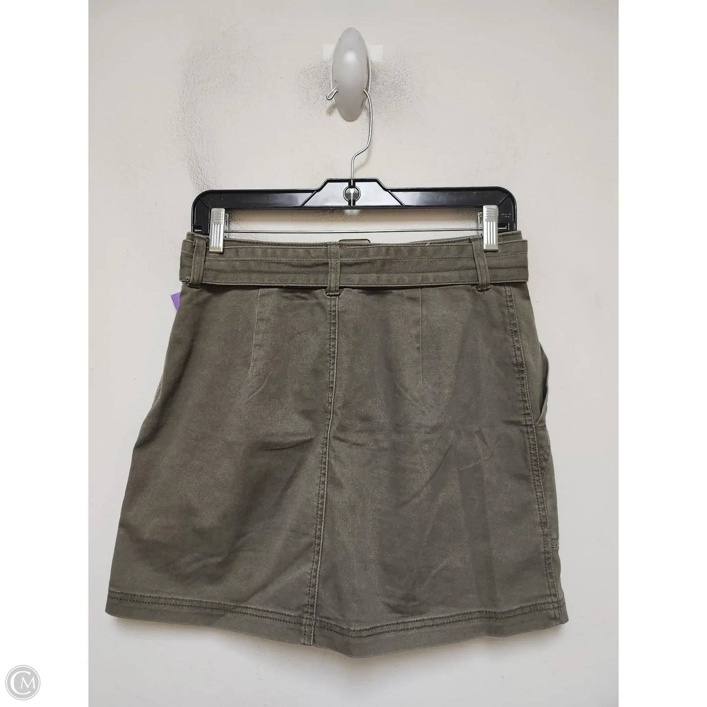 Skirt Mini & Short By Abercrombie And Fitch In Green, Size: 4