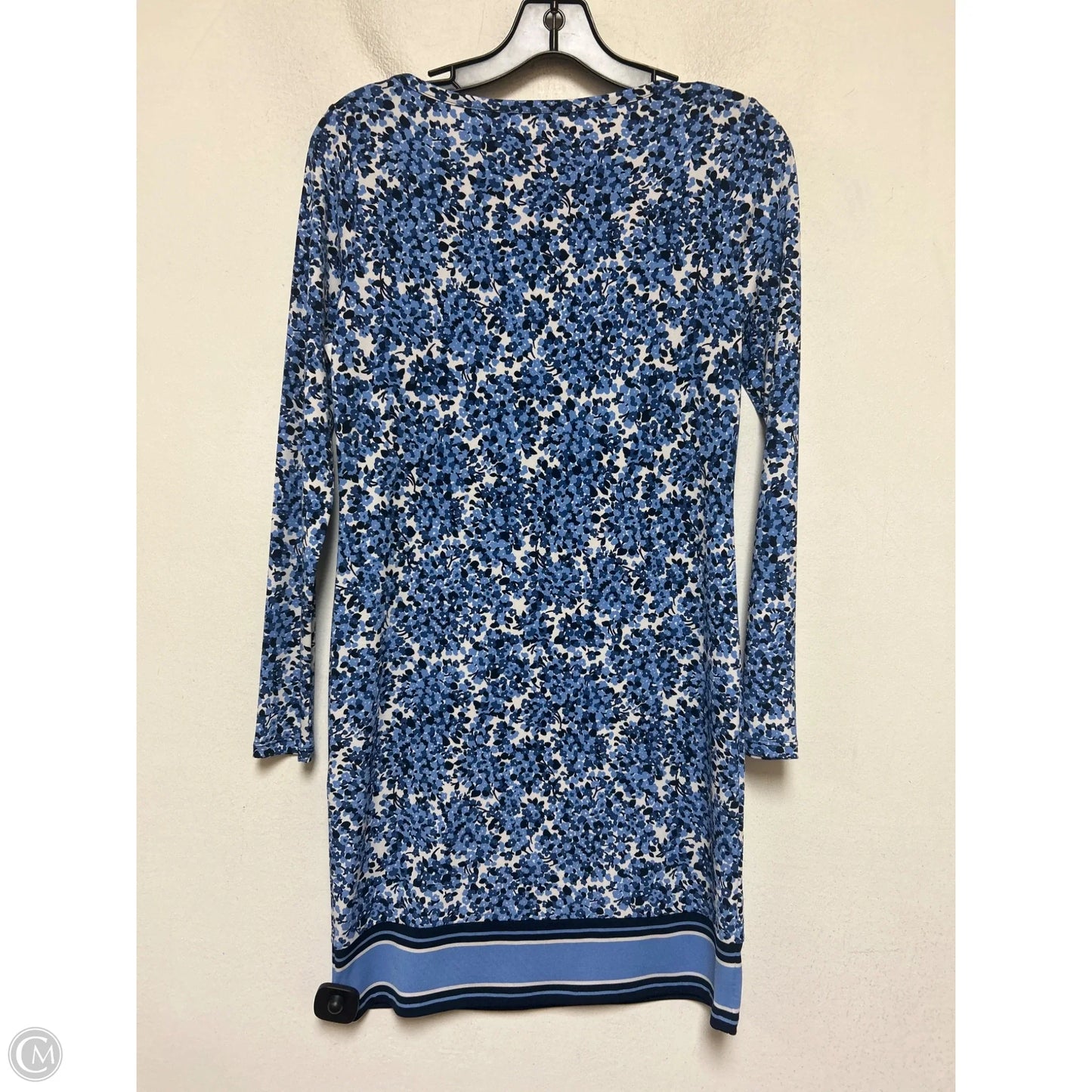 Dress Casual Short By Michael By Michael Kors In Blue & White, Size: Sp