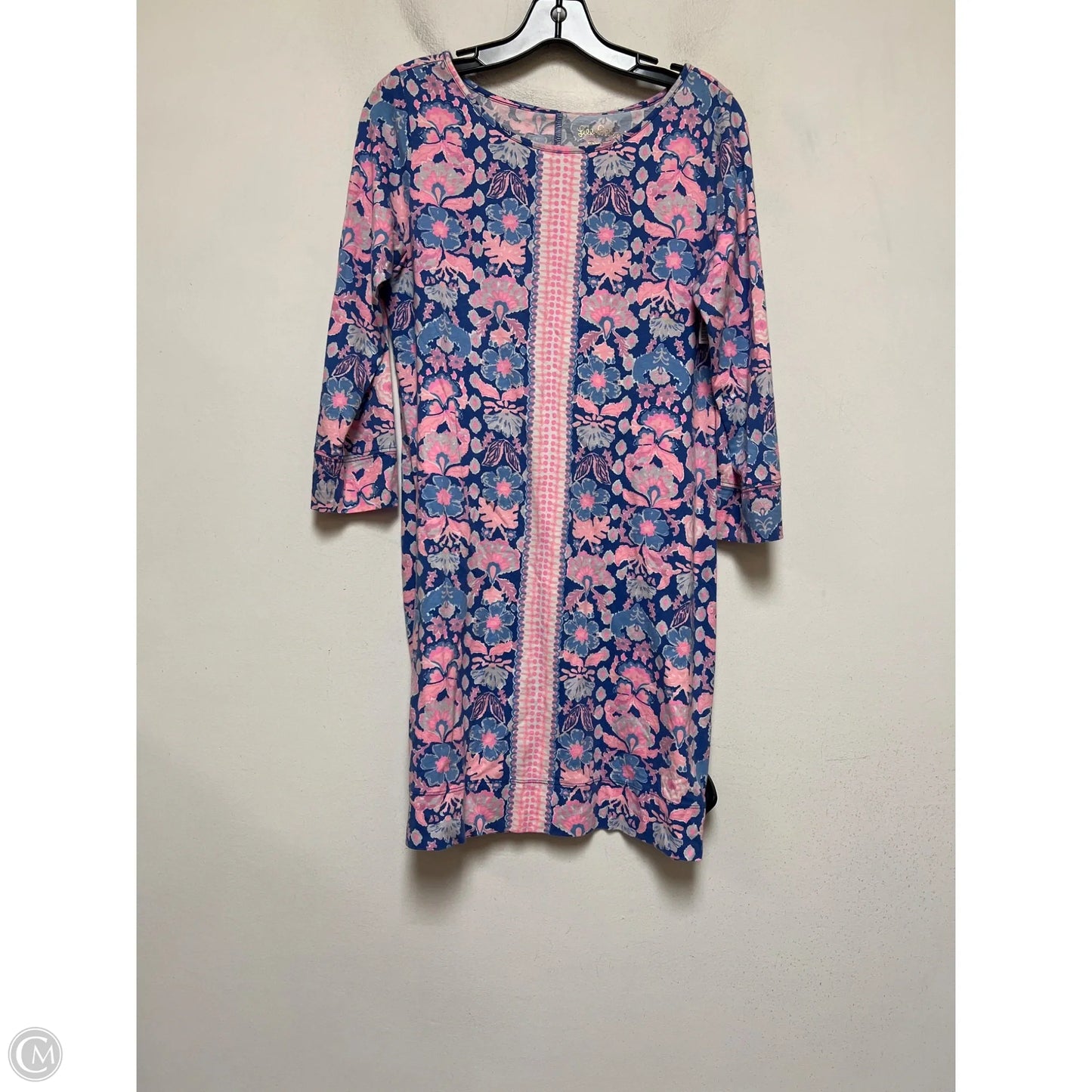Dress Designer By Lilly Pulitzer In Blue & Pink, Size: M