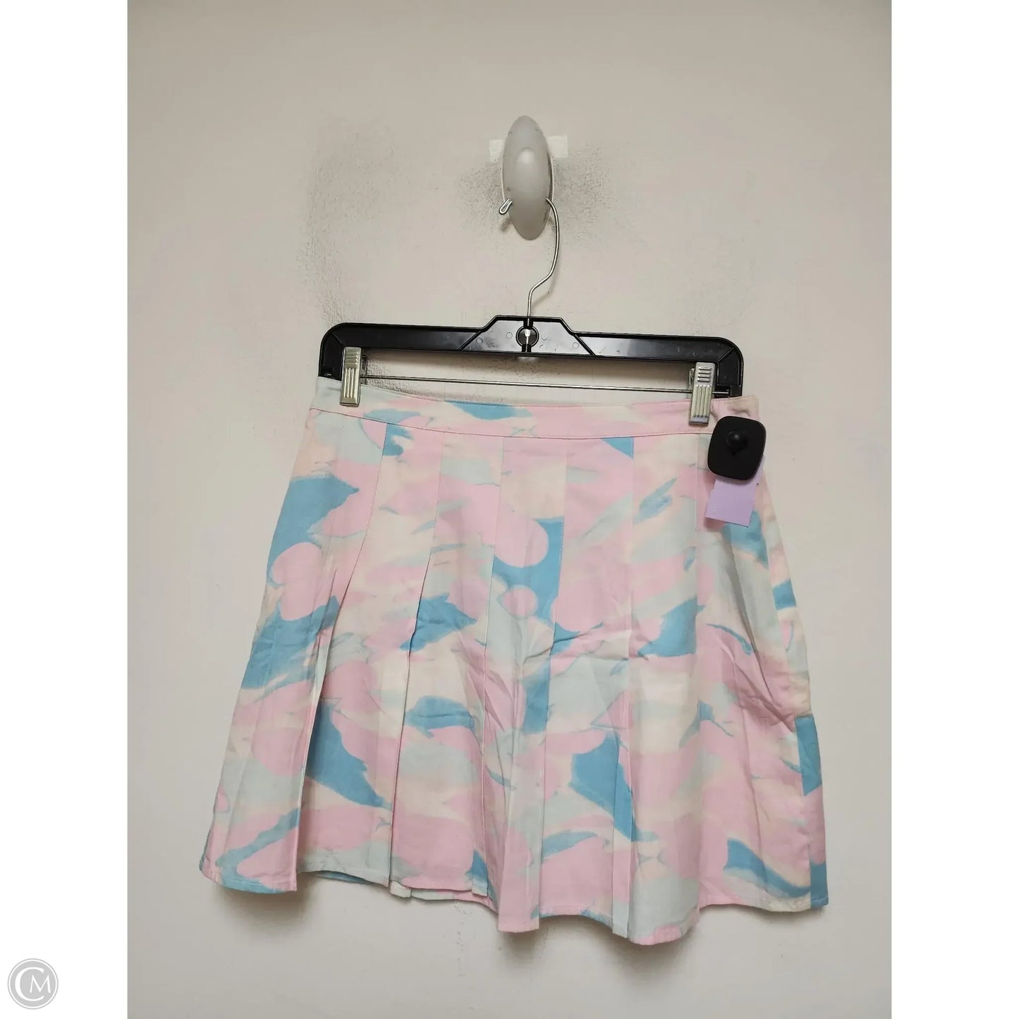 Skirt Mini & Short By Bp In Blue & Pink, Size: 8