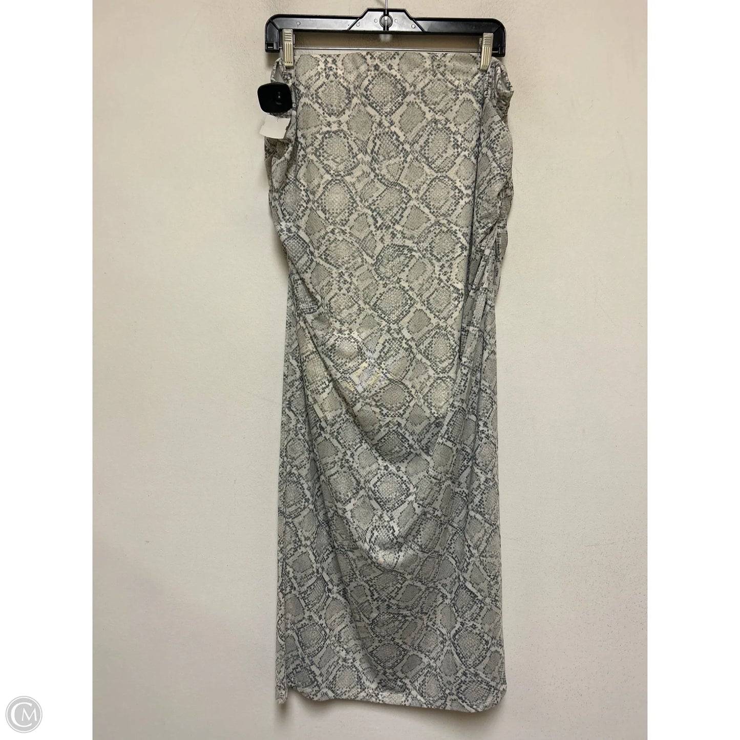 Skirt Maxi By Clothes Mentor In Snakeskin Print, Size: Xl
