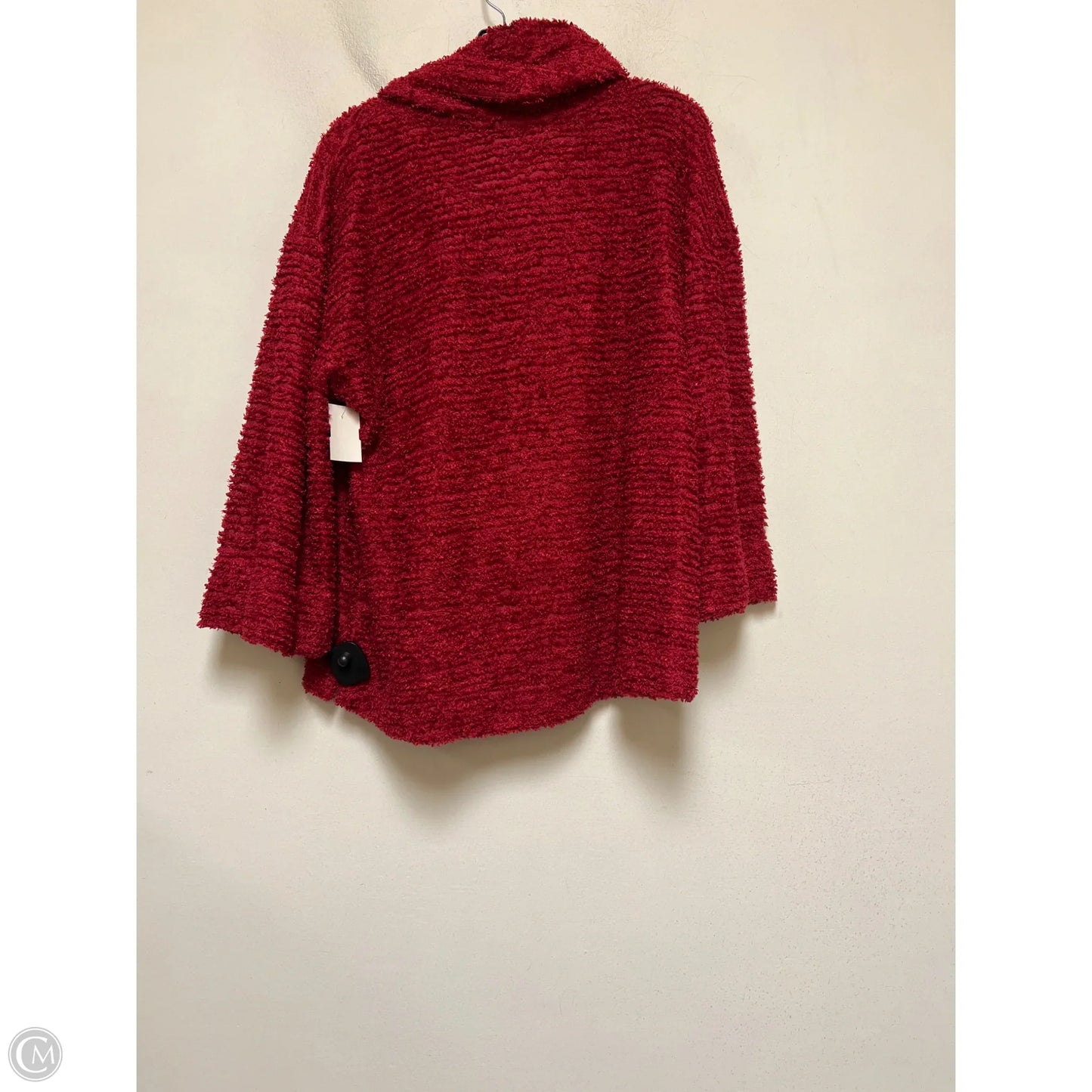 Top Long Sleeve By John Mark In Red, Size: L