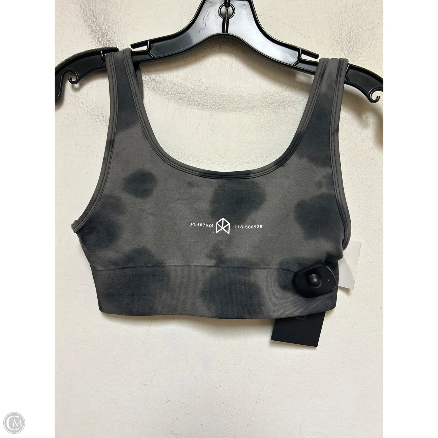 Athletic Bra By Clothes Mentor In Grey, Size: S