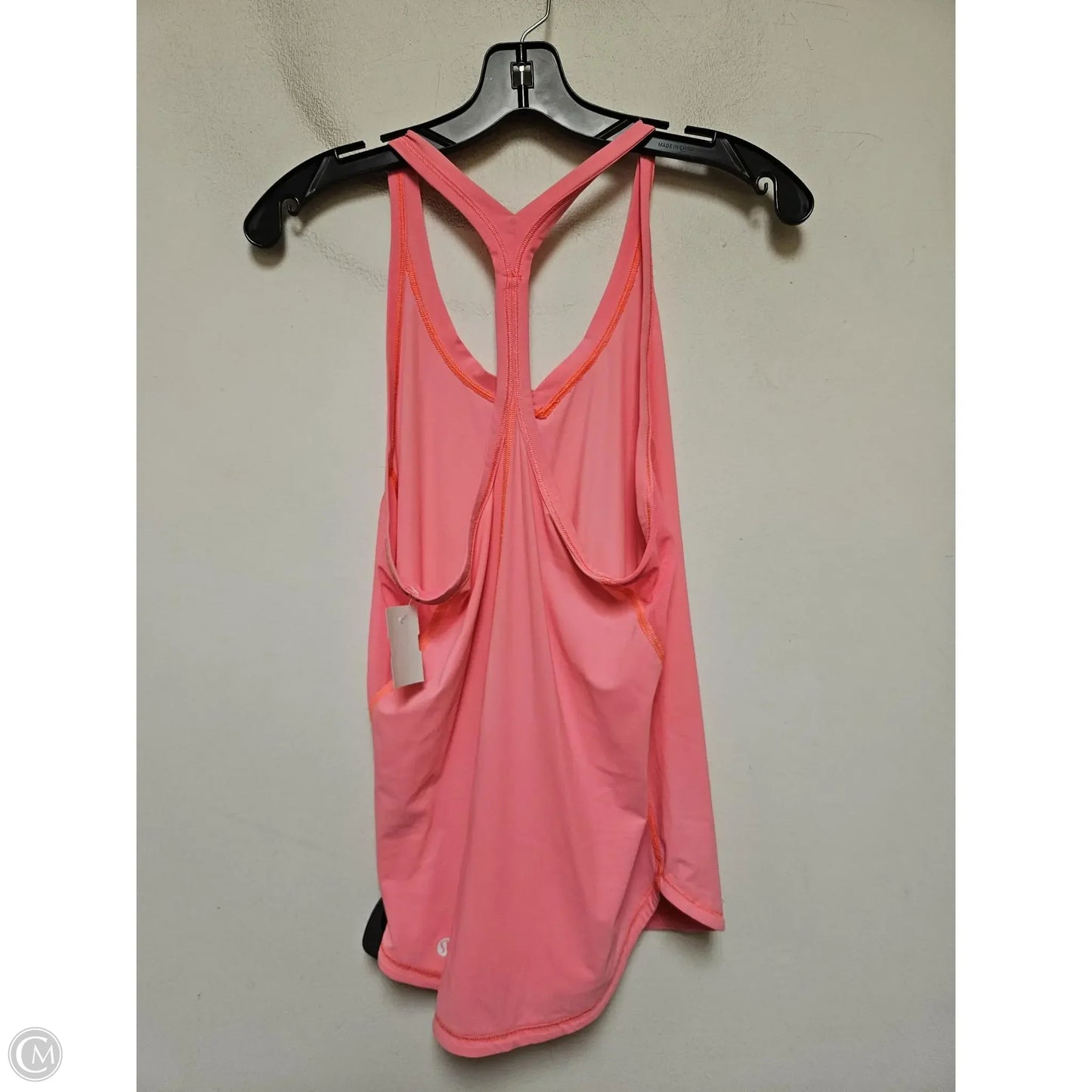 Athletic Tank Top By Lululemon In Pink, Size: M